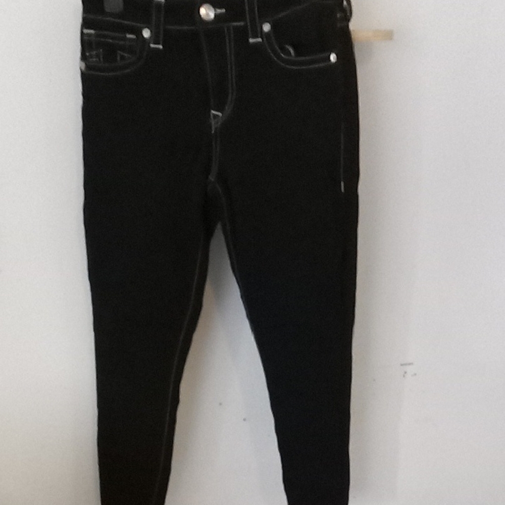 True Religion Black Skinny Jeans